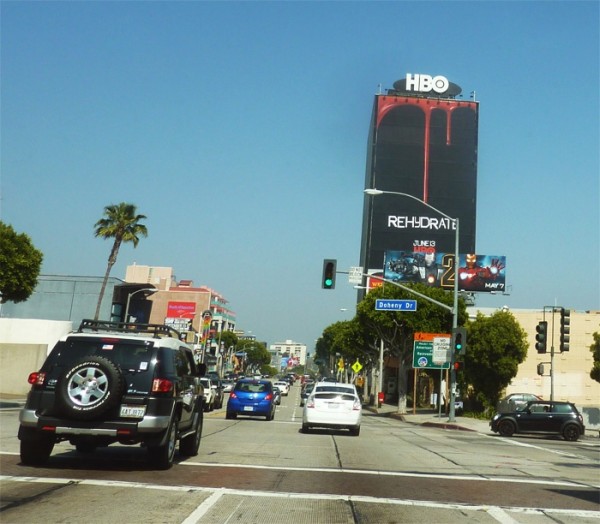 true blood billboard. That is a True Blood billboard