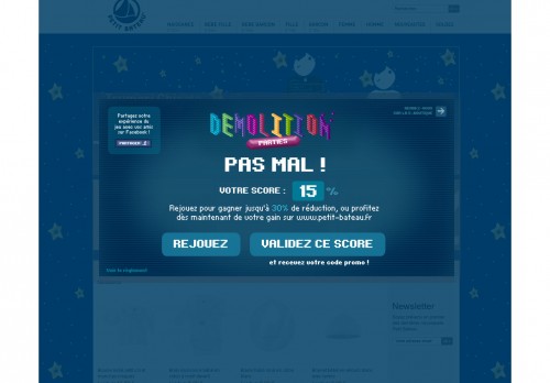 so blink petit bateau demolition party 3